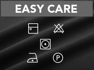 Deconovo French Door Curtain(1 Panel), Door Curtains for Door Window, Blackout Curtains for Bedroom, Sidelight Curtains for Door Window Curtains, Velcro Tie Up Curtains