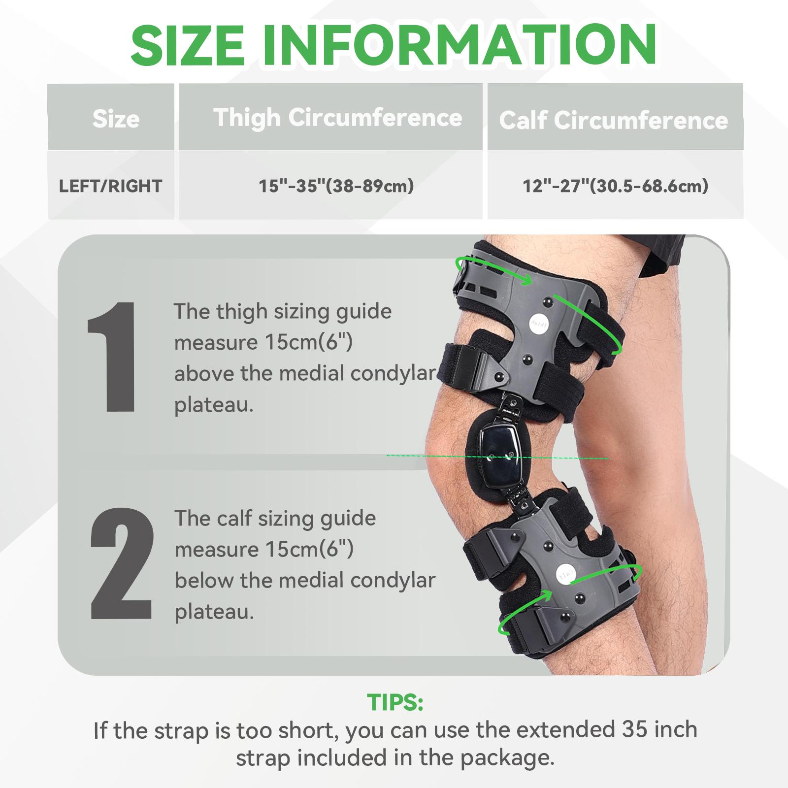 OA Unloader Knee Brace for Men and Women - Breathable, Adjustable Joint Stabilizer with Lightweight Walking Support (Knee Supports Category)