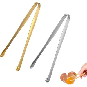 2 Pack Egg Chalaza Remover Tongs, Toothed Design Eggshell Fragment Remover Tool Stainless Steel Multipurpose Kitchen Utensil for Baking Cooking Pastry Chefs