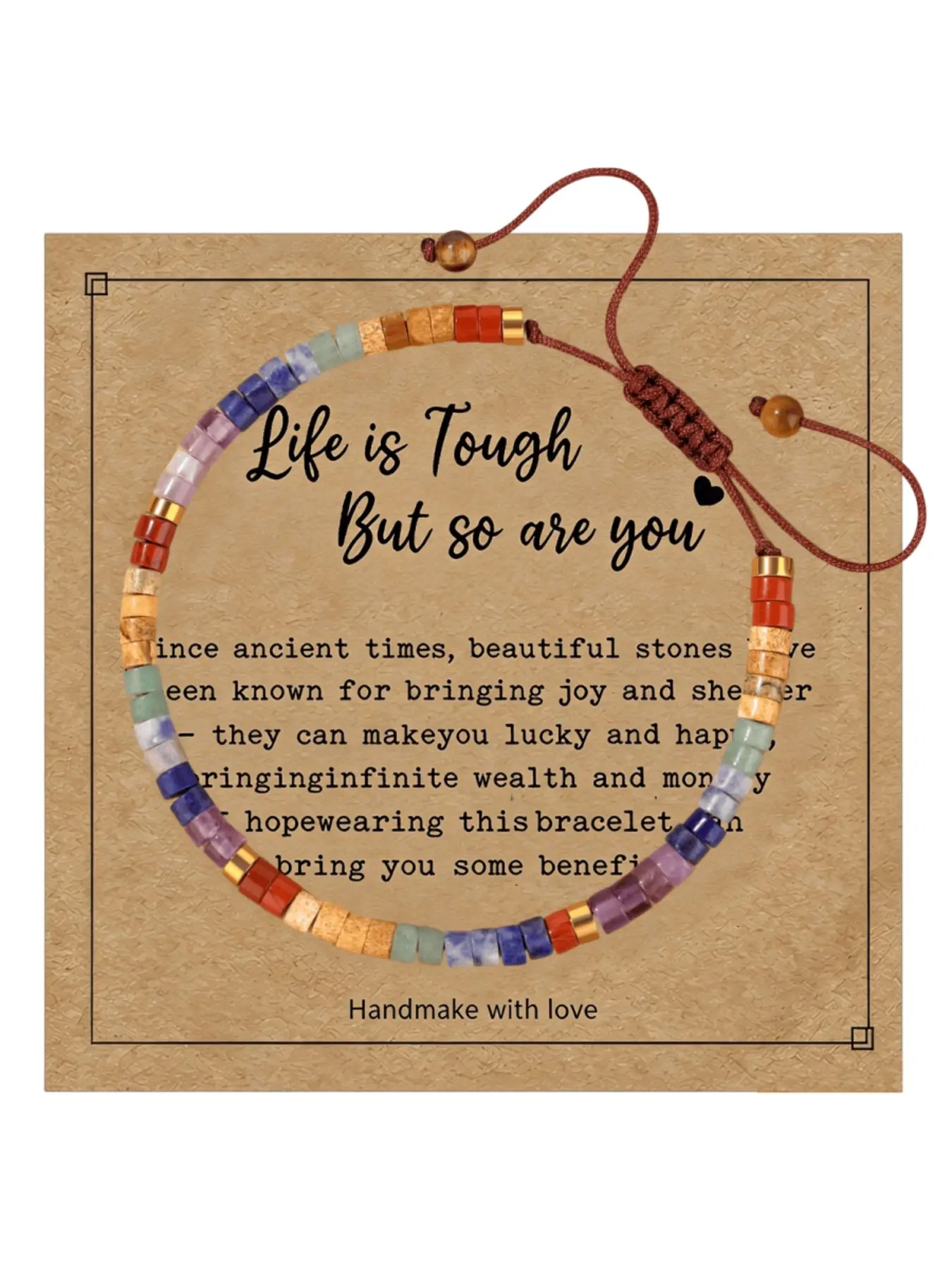 Chakra Bracelets for Women, Healing Stones Boho Chic Crystal Bracelet, 7 Chakra Tree of Life Charm, Spiritual Gifts, Birthday, Christmas