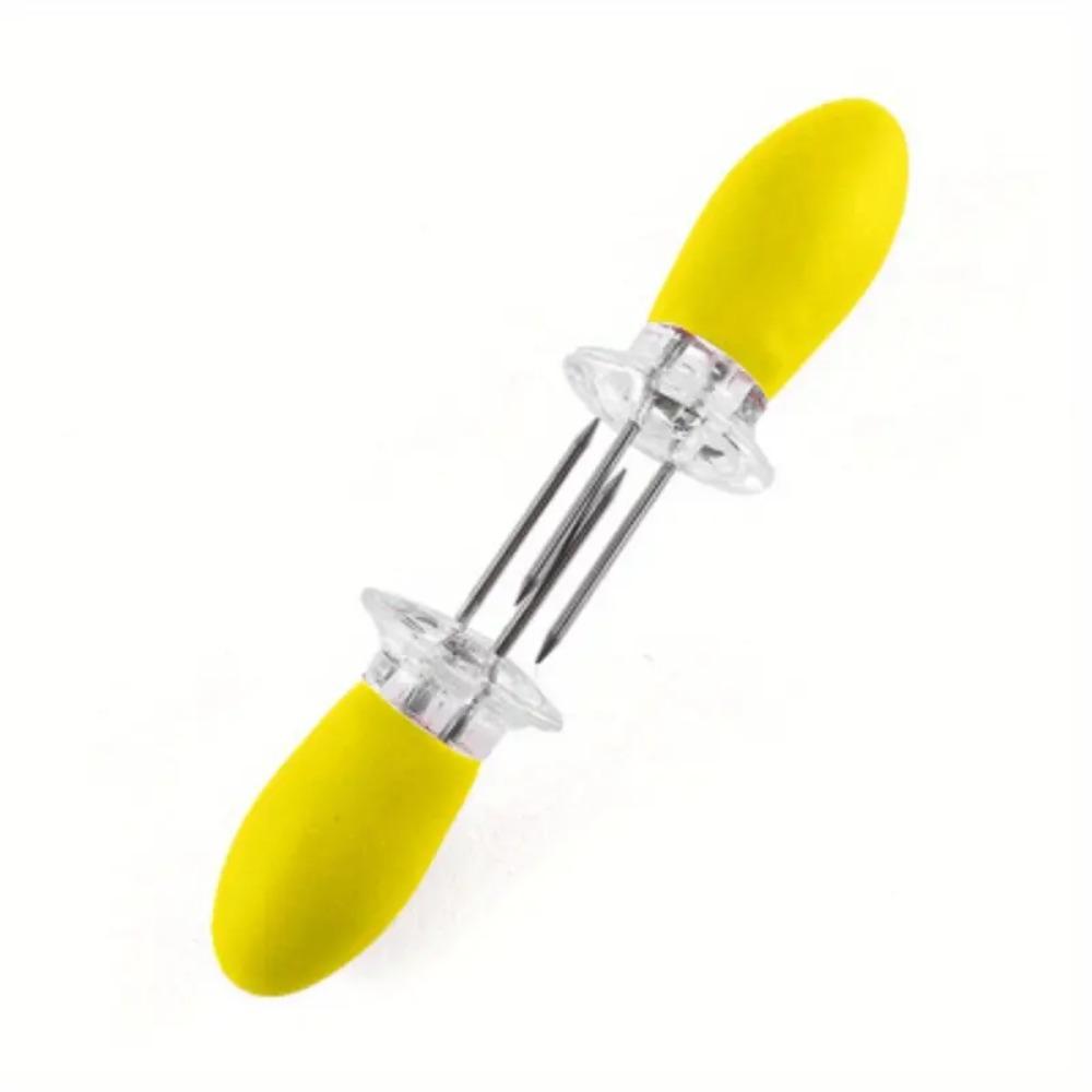 2026 New 2Pcs BBQ Corn Holders, Stainless Steel Corn Cob Pin Skewers, Portable Food Holders For Outdoor Camping Family Barbecue Party Cooking Supplies #summervibes