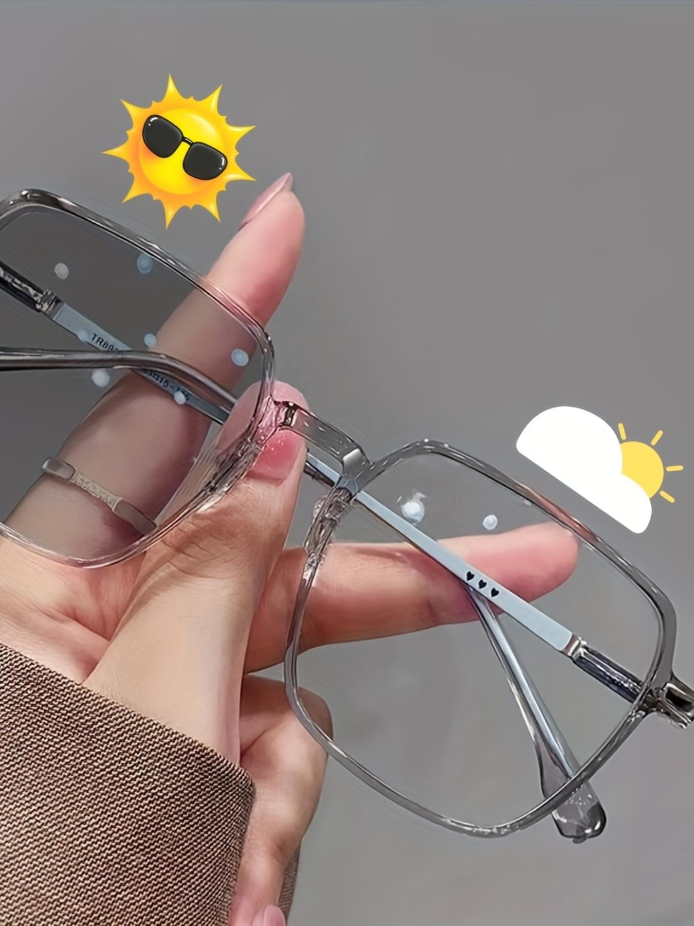 Unisex Square Frame Glasses, Pure Campus Style, Casual Fashion Eyewear, Suitable for Daily Wear, All Seasons, 1pc Universal Design