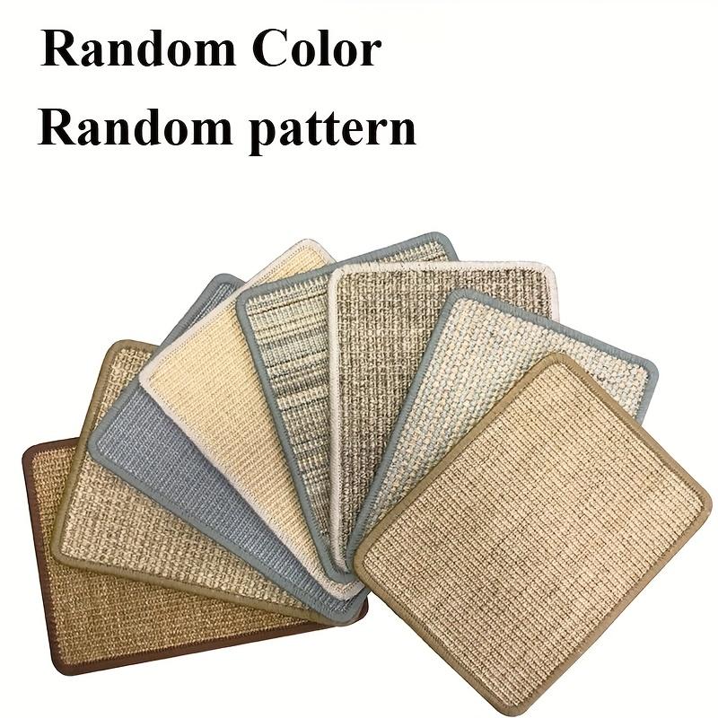 Natural Rabbit Scratching Pad, Random Pattern and Color, Claw and Tooth Care, Pet Cage Mat, Chew Toy, Suitable for Small Animals, Natural Sisal Scratcher