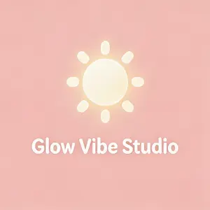 Glow Vibe Studio shop logo