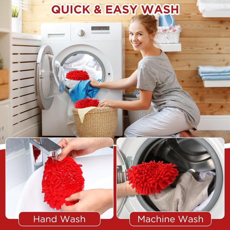 3-piece fluffy mop head replacement, reusable rotating mop replacement cloth cover, microfiber dusting mop replacement head, washable dusting mop, dust head replacement pack for floor cleaning, suitable for spring household deep cleaning