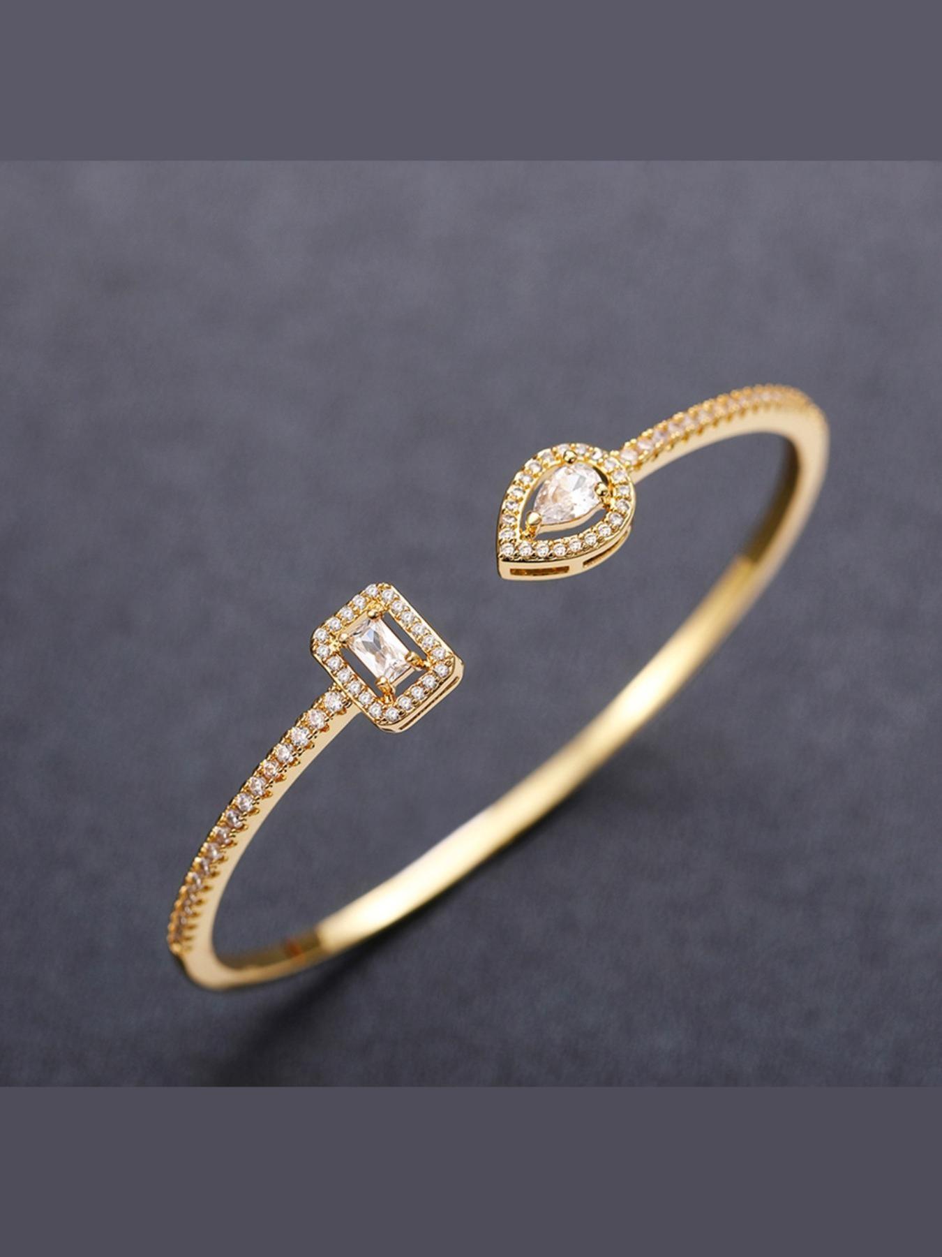 Valentine's Day Gift for Girlfriend Wife, Unique Luxury Bracelet S5214, New Chinese Style Zircon Bangle, Vintage Elegant Hand Chain