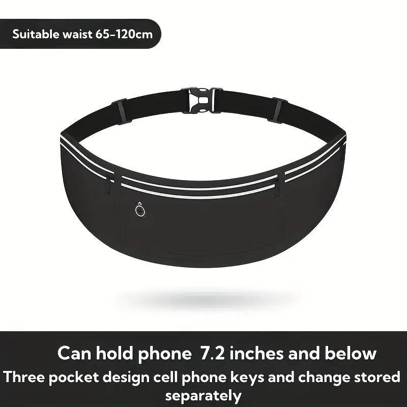 Professional Running Waist Bag, Sports Belt Pouch, Phone Case, Unisex Fitness Gear, Running Waist Strap, Workout Accessories