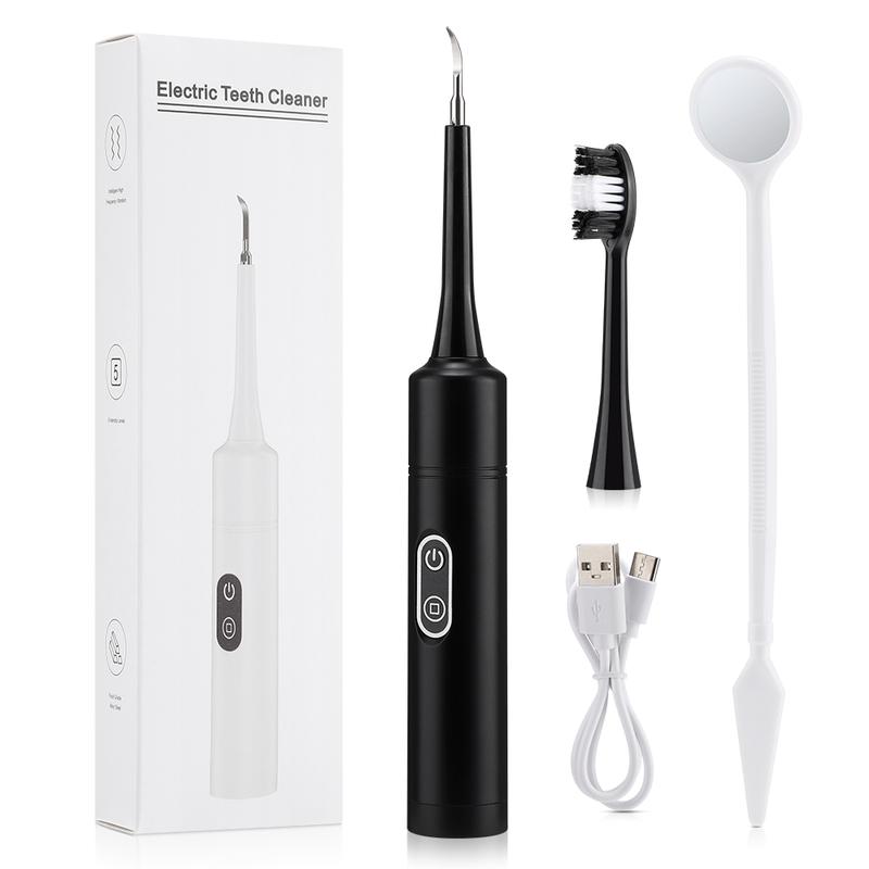 Electric Toothbrush Set Tooth Cleaner, 5-Speed Adjustable Oral Care Kit, Teeth Cleaning Tools, Ideal for Daily Hygiene Routine
