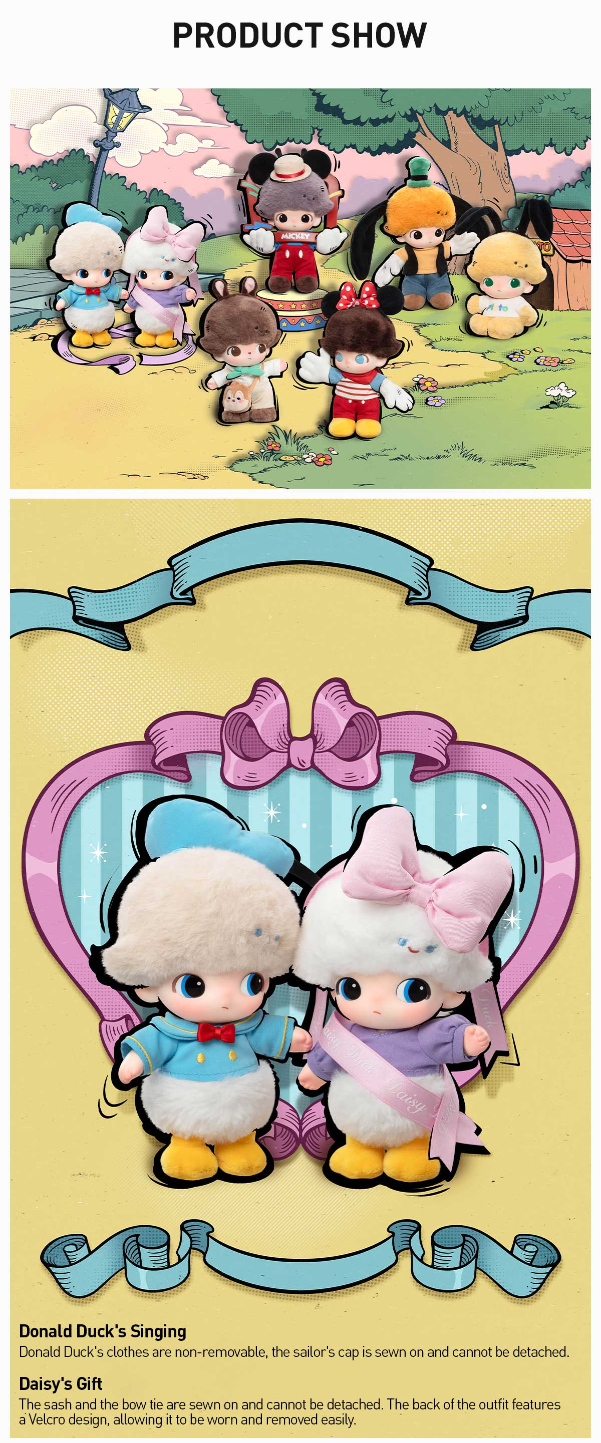 Unboxing-DIMOO WORLD × DISNEY Series-Vinyl Plush Keychain Blind Box-3.0