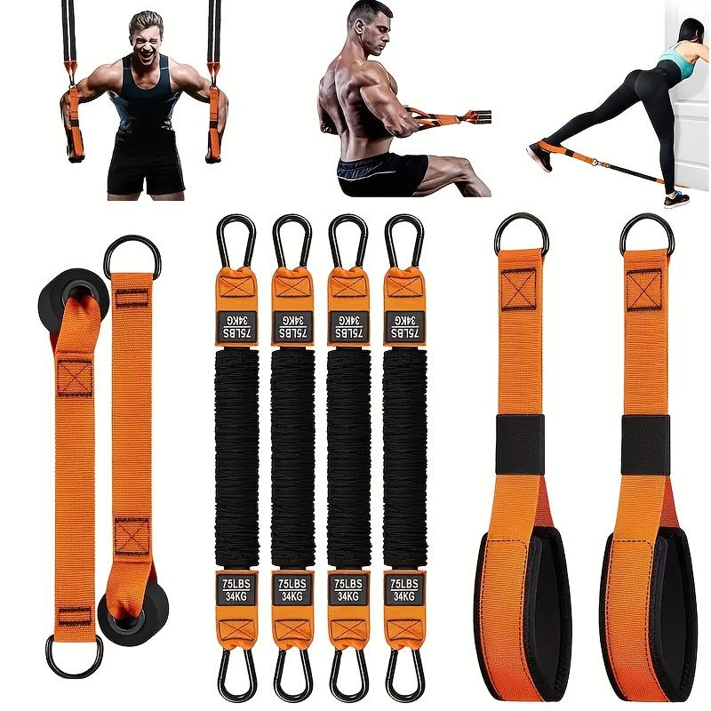 Home Fitness Equipment, Resistance Bands for Triceps, Back, Arms, Abdominal Muscles, Shoulder Exercises, Door Anchor Included