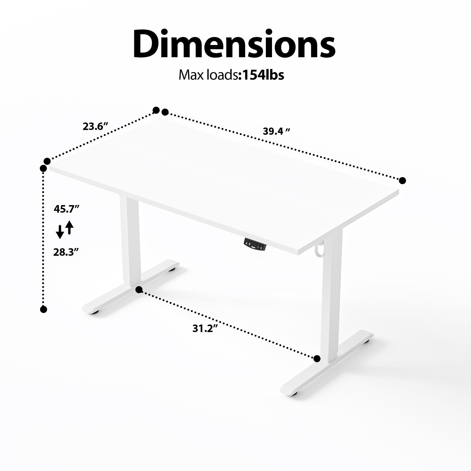 Agilestic 47.2 Inch Electric Height Adjustable Standing Desk, Ergonomic Home Office Desk with Memory Preset, Sit to Stand Computer Desk with Hooks,Gaming Desks Gifts for Men and Women,Black,White,Rustic Brown Agilestic 47.2 Inch Electric Height Adjustable Standing Desk, Ergonomic Home Office Desk with Memory Preset, Sit to Stand Computer Desk with Hooks,Gaming Desks Gifts for Men and Women,Black,White,Rustic Brown