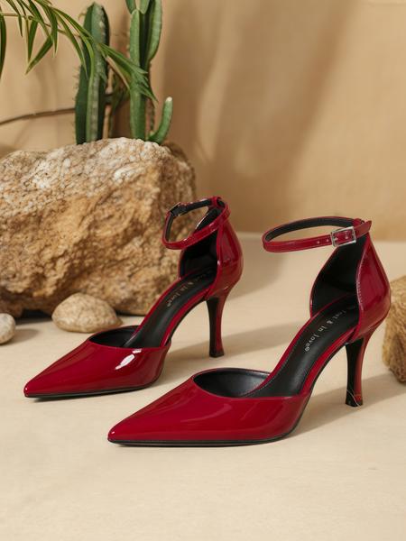 Women's Elegant Solid Color Pointed Toe High Heel Shoes, Fashionable Shoes for Daily Wear, Lightweight Breathable Comfortable Shoes for Women & Girls, Classy, Elegant Party Shoes