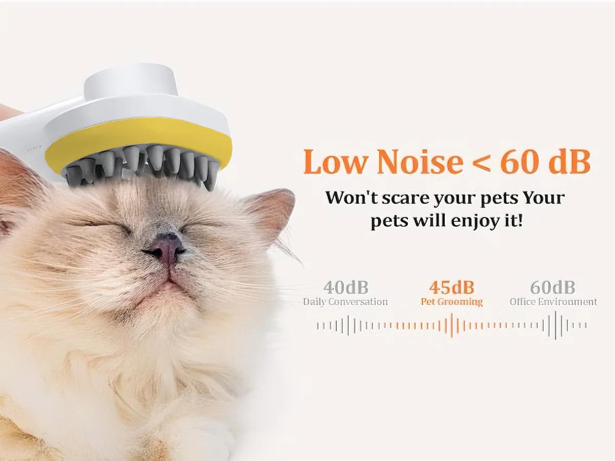 PUPPYOO 5-in-1 Pet Grooming Kit with 13000Pa Vacuum for Dogs & Cats, 1.5L Dust Cup, 4m Cord, Whisper-Quiet Operation, Adjustable Guard Combs, Hair Remover Roller PUPPYOO 5-in-1 Pet Grooming Kit with 13000Pa Vacuum for Dogs & Cats, 1.5L Dust Cup, 4m Cord, Whisper-Quiet Operation, Adjustable Guard Combs, Hair Remover Roller