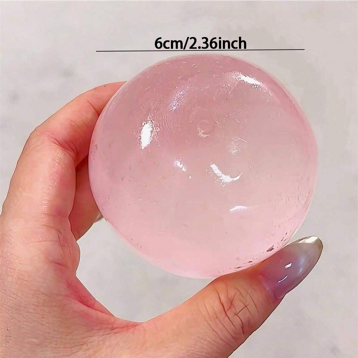 Plastic Coconut Oil Squeeze Ball (blue/), 6cm Round Malt Stress Relief Toy, Stress Relief Fidgeting, Ideal Holiday Gift, Fun Cute Present, Birthday, Easter, Halloween, Christmas