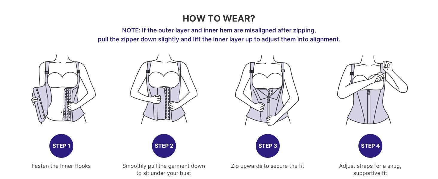 CZXMY Waist Trainer for Women, Tummy Control Sports Girdle, Workout Body Shaper with Adjustable Shoulder Strap CZXMY Waist Trainer for Women, Tummy Control Sports Girdle, Workout Body Shaper with Adjustable Shoulder Strap