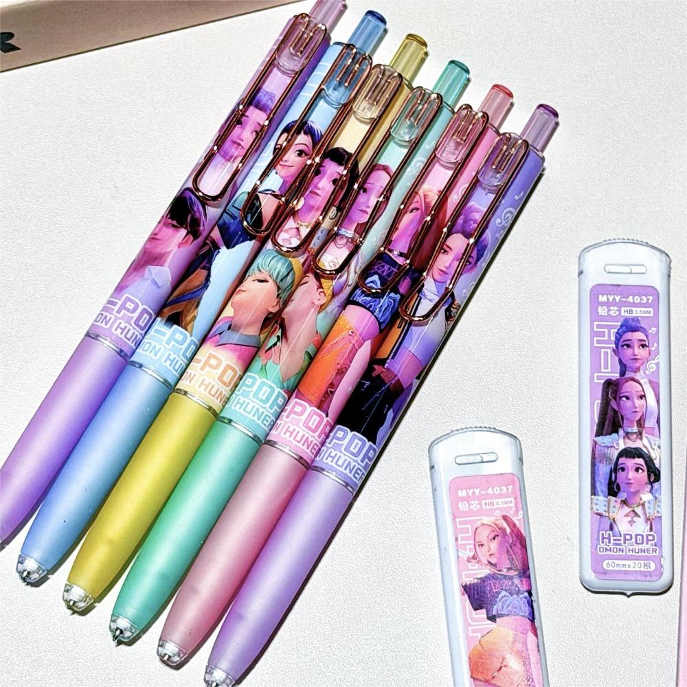 New “Fierce Witches” Group Activity Pencil Set: Sharpen-Free, Break-Resistant Mechanical Pencils—Student Stationery and Small Gifts