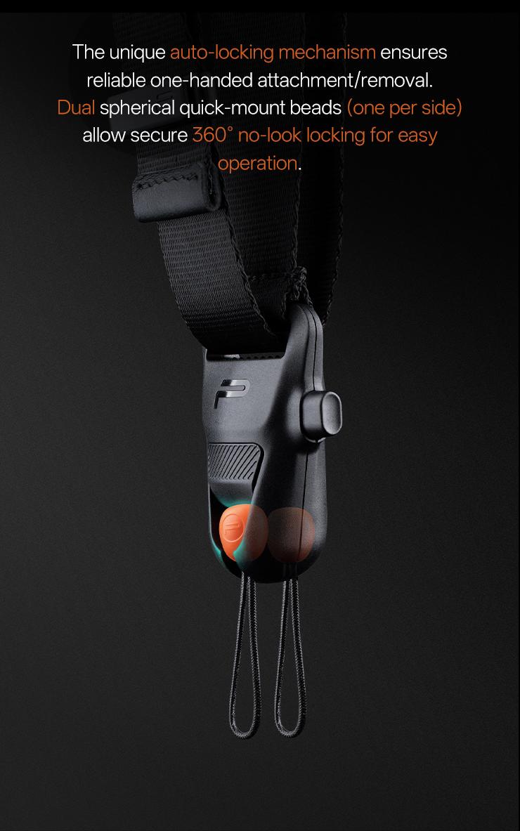 PGYTECH Camera Strap Master for Muti Cameras, Dual Shoulder Camera Straps