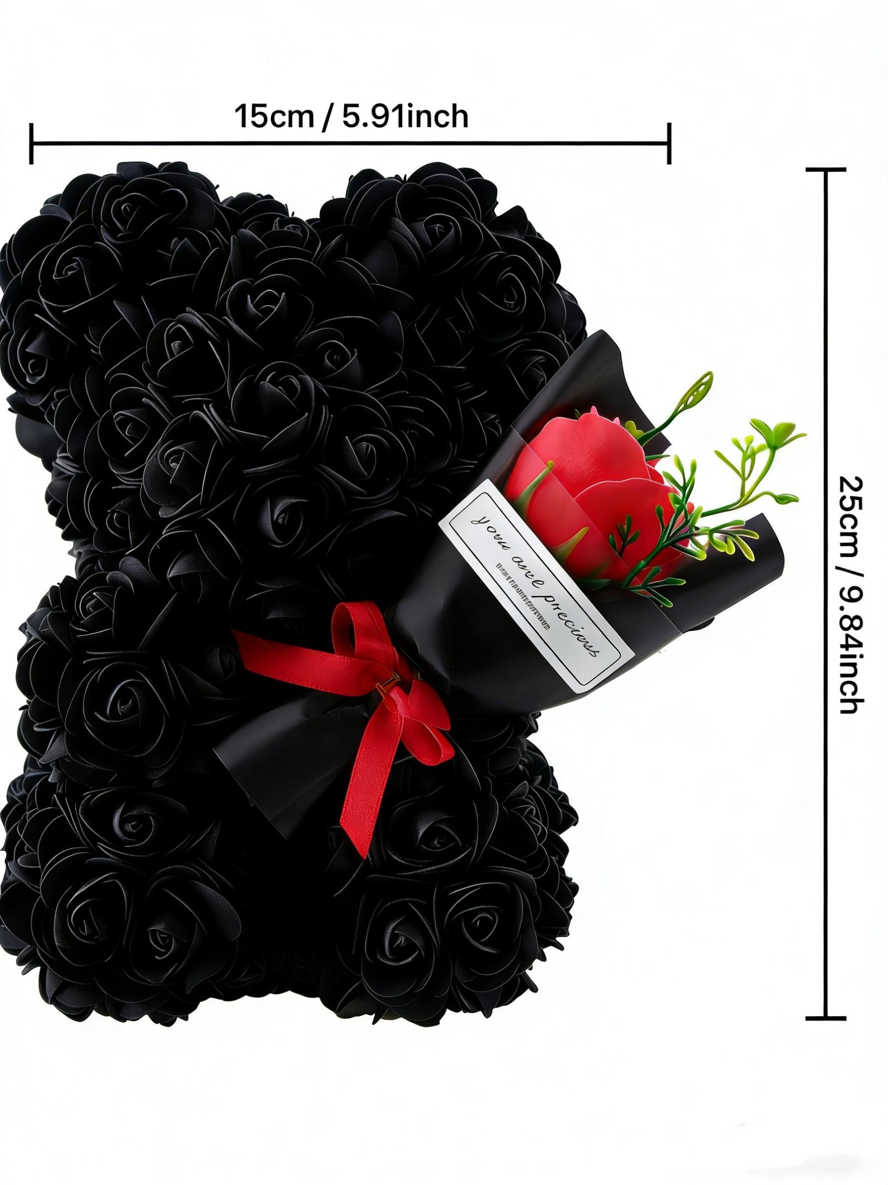 Mother's Day Gift Set Necklace Card Bear Bouquet, Perfect for Mother's Day Valentine's Day Qixi Festival, Gifts for Mom Girlfriend