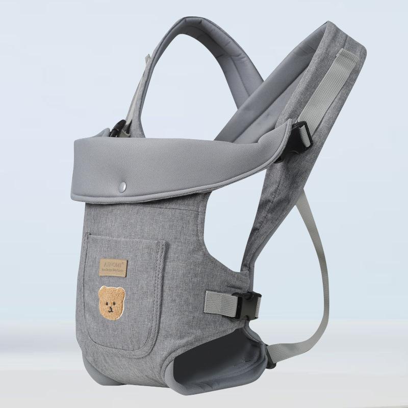 2 in 1 Lightweight Baby Carrier for Front and Back Carrying, Adjustable Buckle, Breathable Fabric for All Seasons, Multi-Functional Design for Easy Outings