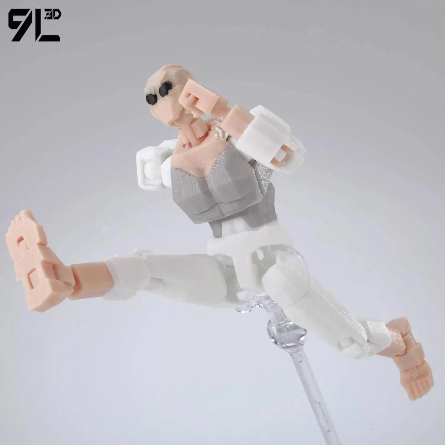 2026 new 9L3D Invincible Dummy13 Titan13 Lucky13 T13 Invincible - Invincible Inmate Mark Car Interior Decor Action Figure Model Toys Gift