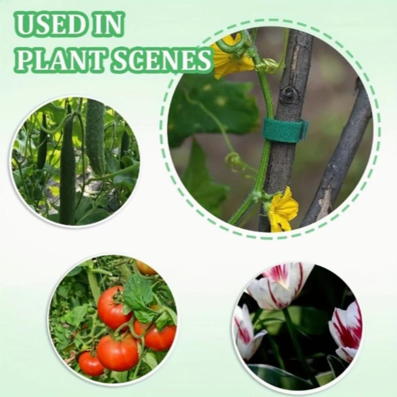 3 Rolls Soft Garden Plant Tape, 1m Flexible Twist Tie, Ideal for Tomato Plants, Perfect for Gardening, Home, Office Use