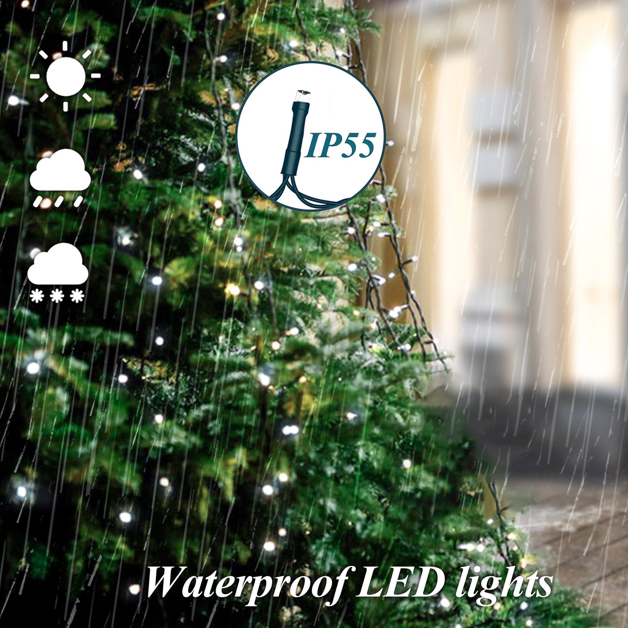 LED String Light, 6.5FT Multi Mode LED String Light with 8 Light Modes & Memory Function, String Light with Timing Function & Remote Control for Christmas Decorations