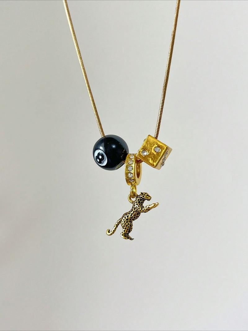 Women's Retro Star Cherry Pendant Necklace Set, Trendy Multi-Layered Design for Daily Wear & Parties, Perfect Gift for Her, Layered Necklaces