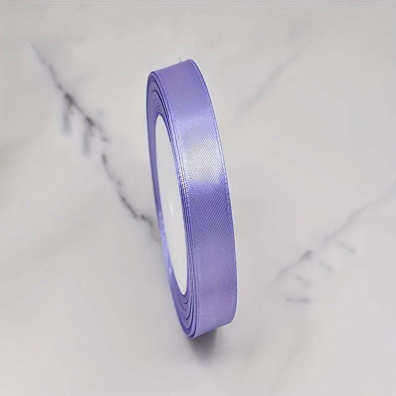1 Roll 1cm X 25m Satin Ribbon, Multiple Colors Available, Perfect for Rose Bouquets, Floral Arrangements, Wedding Parties, Easter Decorations