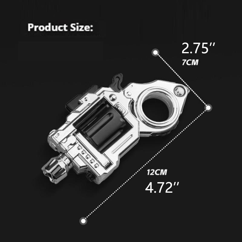 Stress Relief Toy Metal Revolver Blaster Emittable Soft Bullet Gun Toy Fidget Spinner Toys For Teens, Adults Stress Relief Toy Metal Revolver Blaster Emittable Soft Bullet Gun Toy Fidget Spinner Toys For Teens, Adults