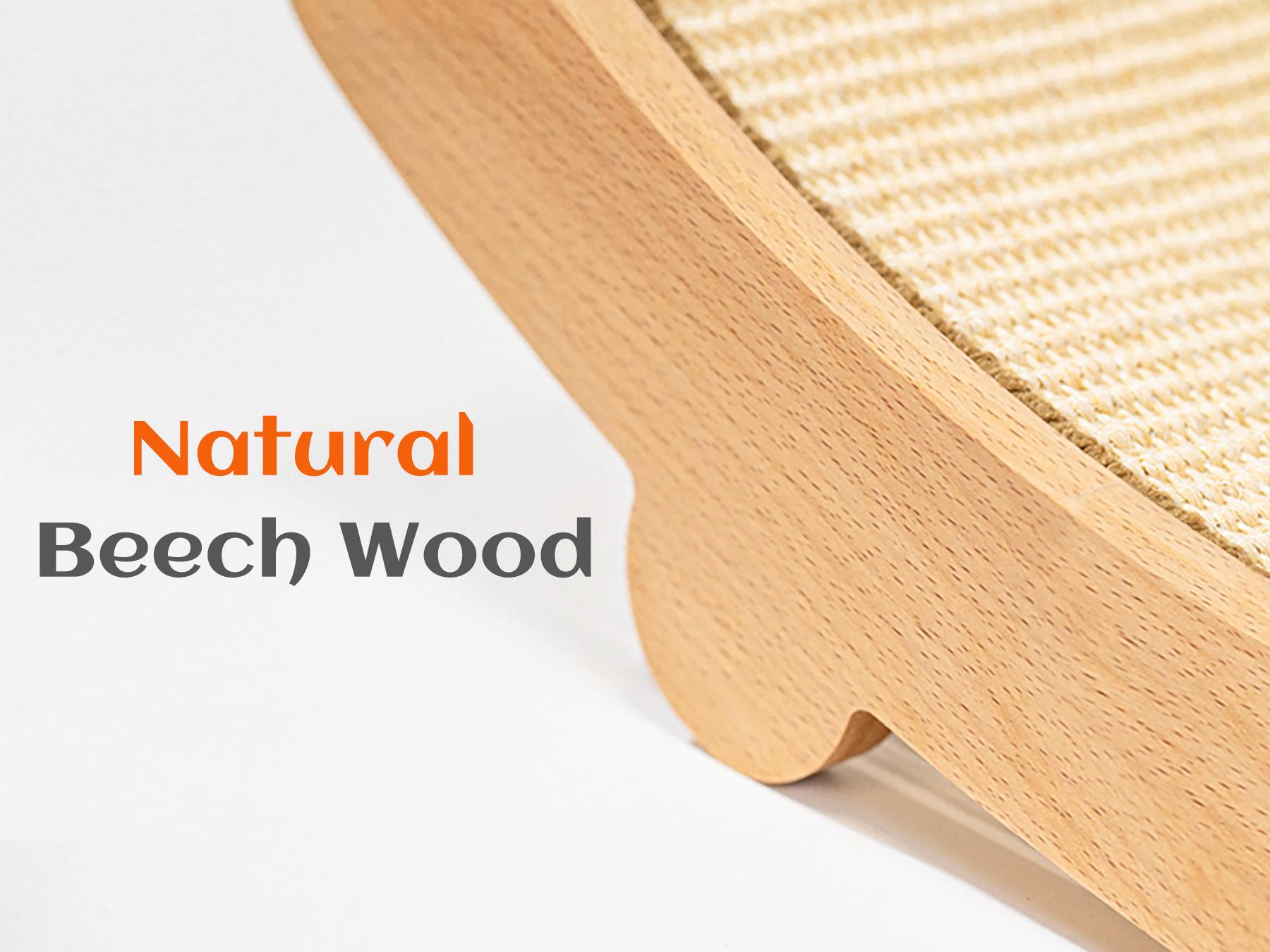 Sisal Cat Scratching Bed, Nartural Sisal Wear-resisitant Cat Scratcher, Cat Paw Pad for Large Cats, Cat Scratching Board Protects Cat From Scratching, Wooden Cat Home Furniture Sisal Cat Scratching Bed, Nartural Sisal Wear-resisitant Cat Scratcher, Cat Paw Pad for Large Cats, Cat Scratching Board Protects Cat From Scratching, Wooden Cat Home Furniture