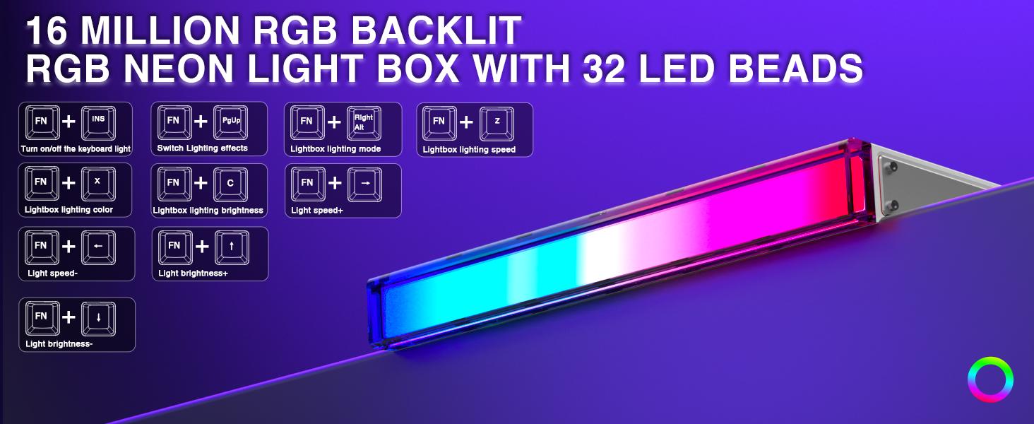 [2026]AULA Hero 68 HE 60% Gaming Keyboard Wired, Hall Effect Magnetic Switch Keyboard with 8K Hz Polling Rate, Side Printed PBT Keycaps, RGB Backlit Light Box, Customizable Web Software for PC/Mac Gamers