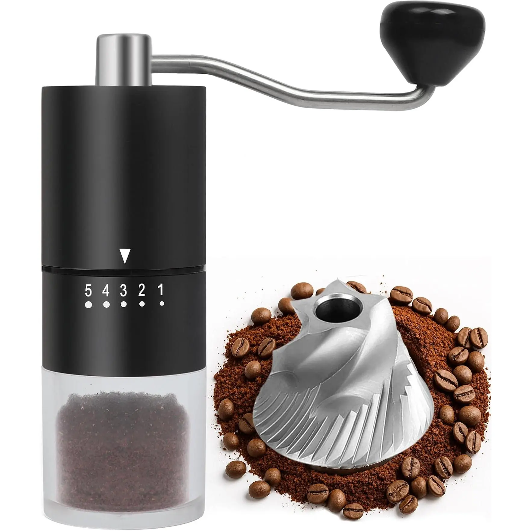 Stainless Steel burr-Black