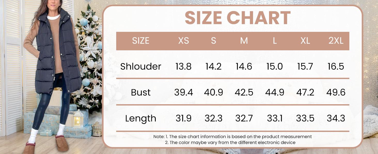 Molitree Women's Long Puffer Vest Cotton Sleeveless Puffy Jacket with Removable Hood - Casual Mid-Length Quilted Gilet with Side Pockets & Full Zip Molitree Women's Long Puffer Vest Cotton Sleeveless Puffy Jacket with Removable Hood - Casual Mid-Length Quilted Gilet with Side Pockets & Full Zip