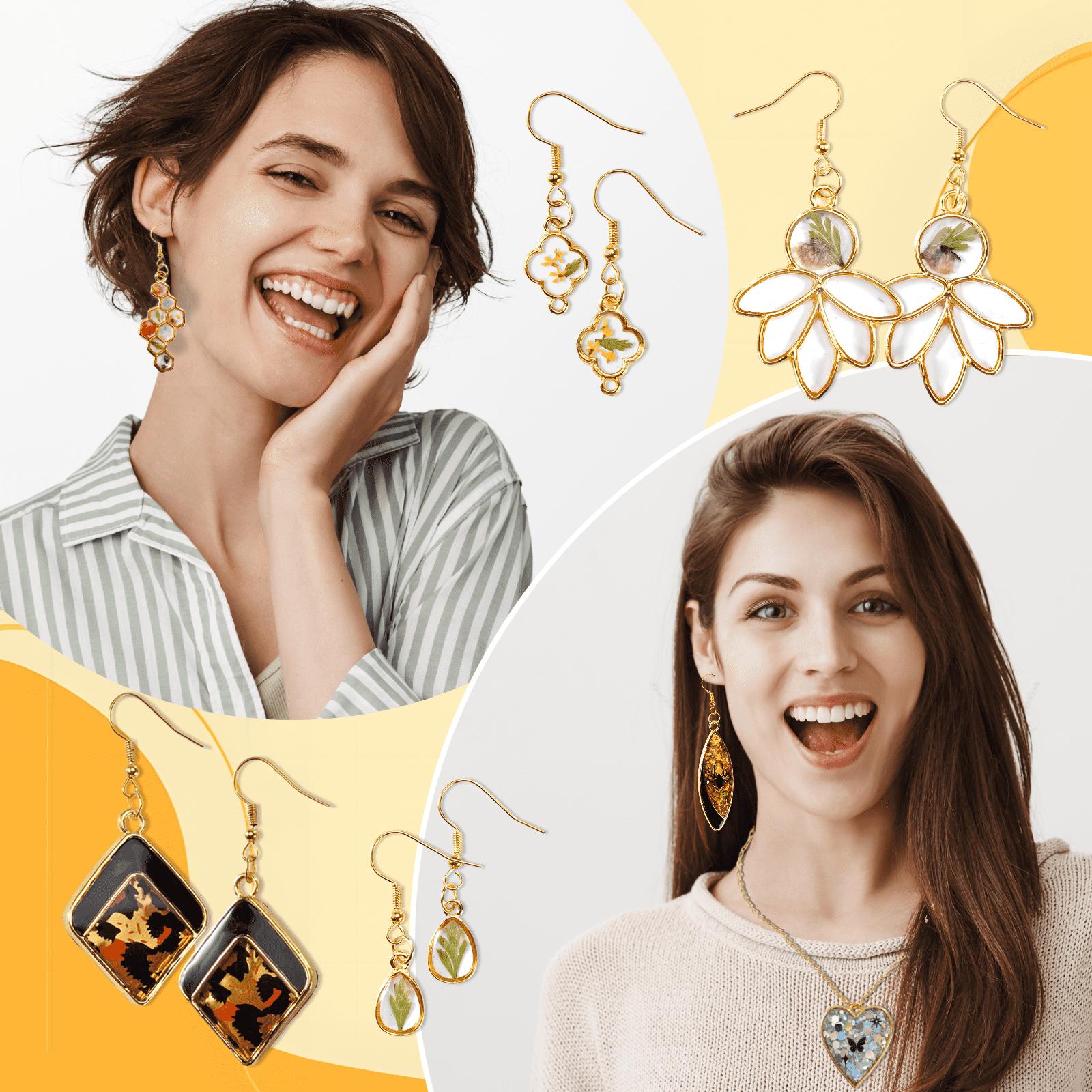 153 PCS Jewelry Making Kit, Beginner Resin Kit,Resin Accessories for Keychains,Christmas, Jewelry, Earrings, Necklaces, Pendants,DIY Handmade Holiday Gift Crafts,Comes With Tutorial For Beginners - Let's Resin 153 PCS Jewelry Making Kit, Beginner Resin Kit,Resin Accessories for Keychains,Christmas, Jewelry, Earrings, Necklaces, Pendants,DIY Handmade Holiday Gift Crafts,Comes With Tutorial For Beginners - Let's Resin