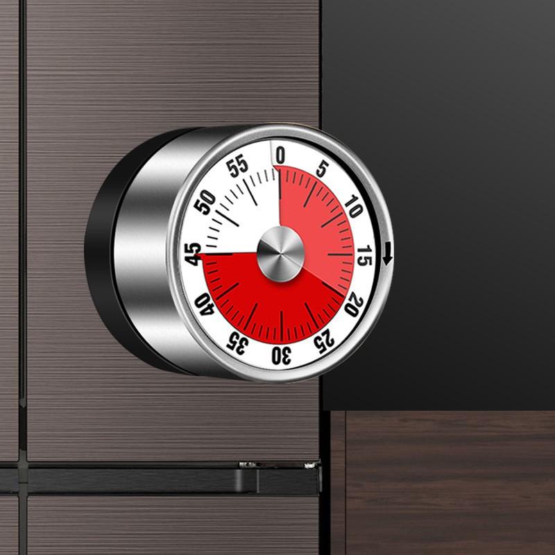 Magnetic Mechanical Countdown Timer, Visible Timer for Classroom, Baking, Teaching, Meetings, Kitchen Cooking, Work