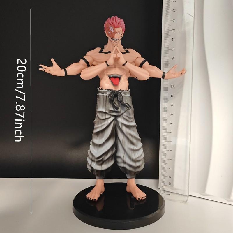 Two-Faced Demon Curse King Anime Model, Yuji Kiba Desktop Box Handmade Figure, Collectible Decoration for Fans, Unique Gift Idea