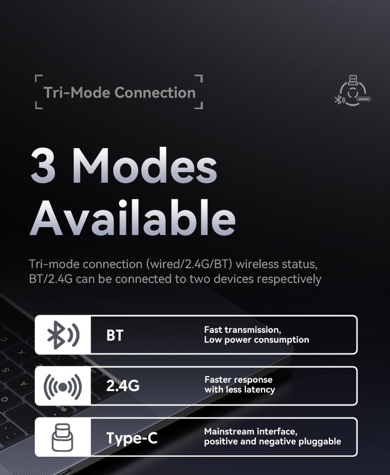 ATTACK SHARK X3 Wireless Gaming Mouse PAW3395 Superlight 49g SUPERLIGHT, PixArt PAW3395 Gaming Sensor, BT/2.4G Wireless/Wired, 6 Adjustable DPI up to 26000, 200 hrs Battery ATTACK SHARK X3 Wireless Gaming Mouse PAW3395 Superlight 49g SUPERLIGHT, PixArt PAW3395 Gaming Sensor, BT/2.4G Wireless/Wired, 6 Adjustable DPI up to 26000, 200 hrs Battery