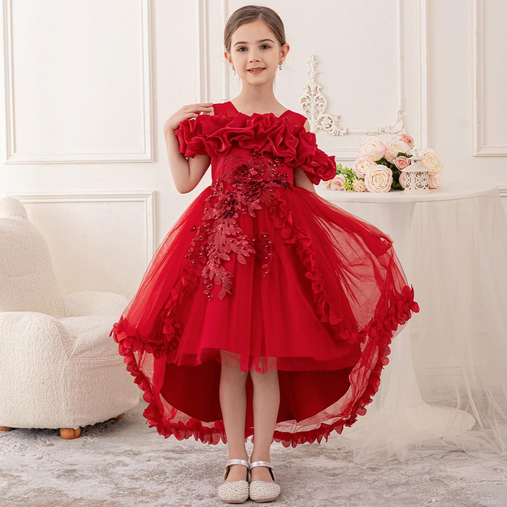 slim fit dress slacks LOLANTA Girl's Flower Dresses Formal Graduation Party Dress main image 0