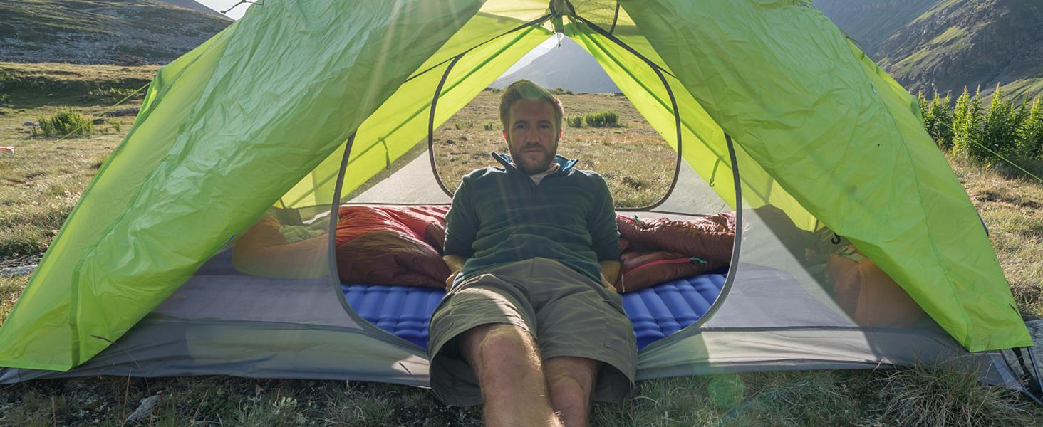 Sleeping Pad for Camping 4" Ultra-Thick Self Inflating Camping Pad, with Pillow Built-in Foot Pump, for Backpacking Hiking Portable christmas gift Quick Inflate Outdoorgear Sleeping Pad for Camping 4" Ultra-Thick Self Inflating Camping Pad, with Pillow Built-in Foot Pump, for Backpacking Hiking Portable christmas gift Quick Inflate Outdoorgear