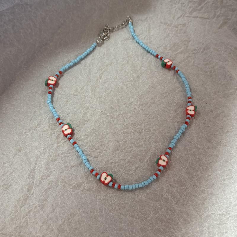 Bohemian Handmade Beaded Choker Necklace Adjustable Colorful Seashell Surfer Necklaces Beach Crystal Charms for Jewelry Making