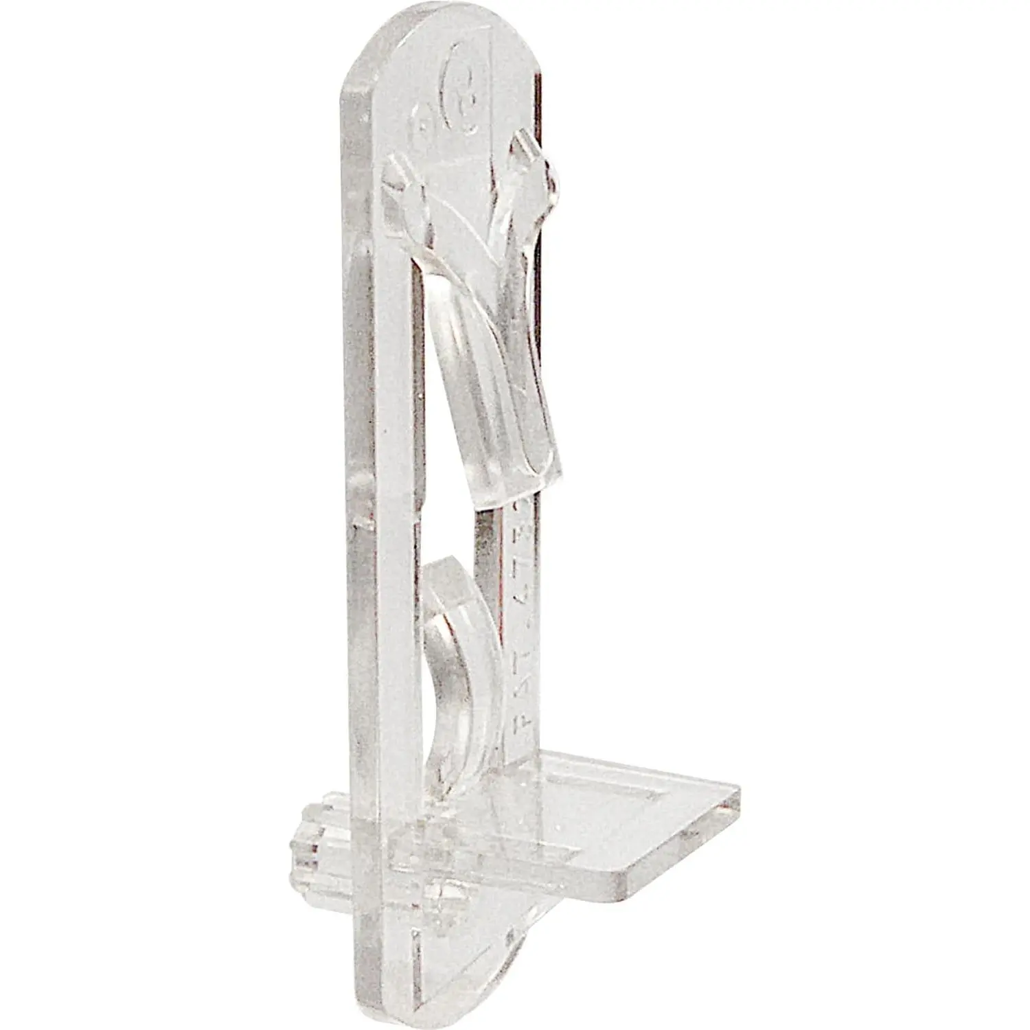 1/4 In. Plastic Clear Locking Shelf Pegs 6 Count (Pack of 1)
