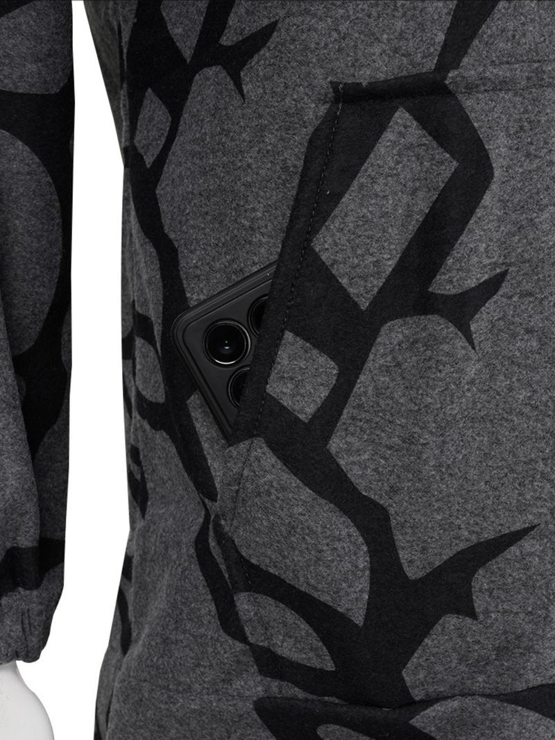 Stranger Things Adult Demogorgon Cosplay Pajama Set, Fall & Winter Thickened Monster Sleepwear, Unisex Halloween Costume Party, Costume Outfit