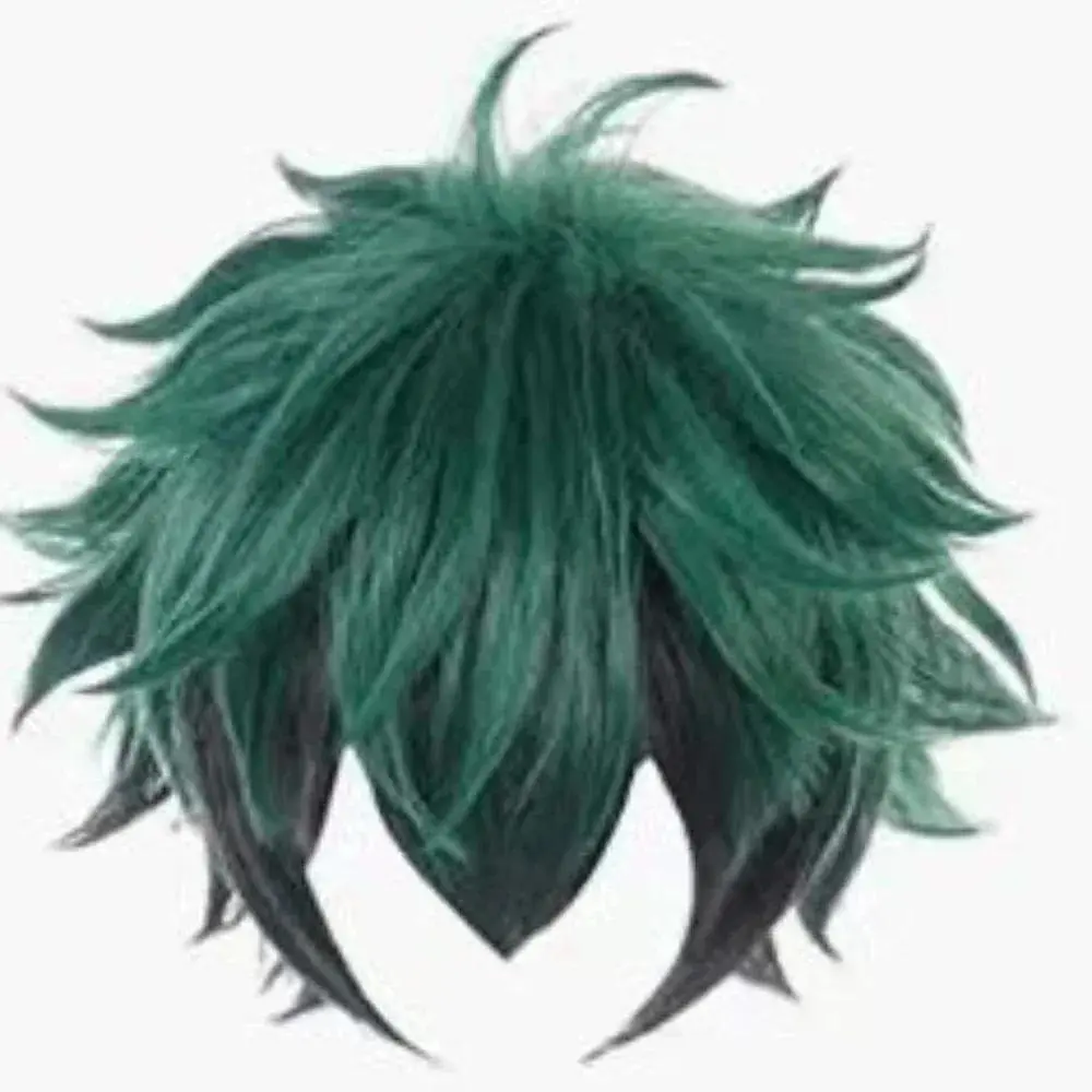 Anime My Hero Academia Izuku Midoriya Cosplay Wig Boku No Hero Academia Academy Cosplay Hair Izuku Midoriya Deku Party Wigs