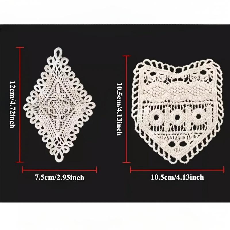 Embroidered waist extension piece for jeans -5pcs, hand sewn waist extension for secure installation, waist circumference for larger size, water washable, adjustable and extended