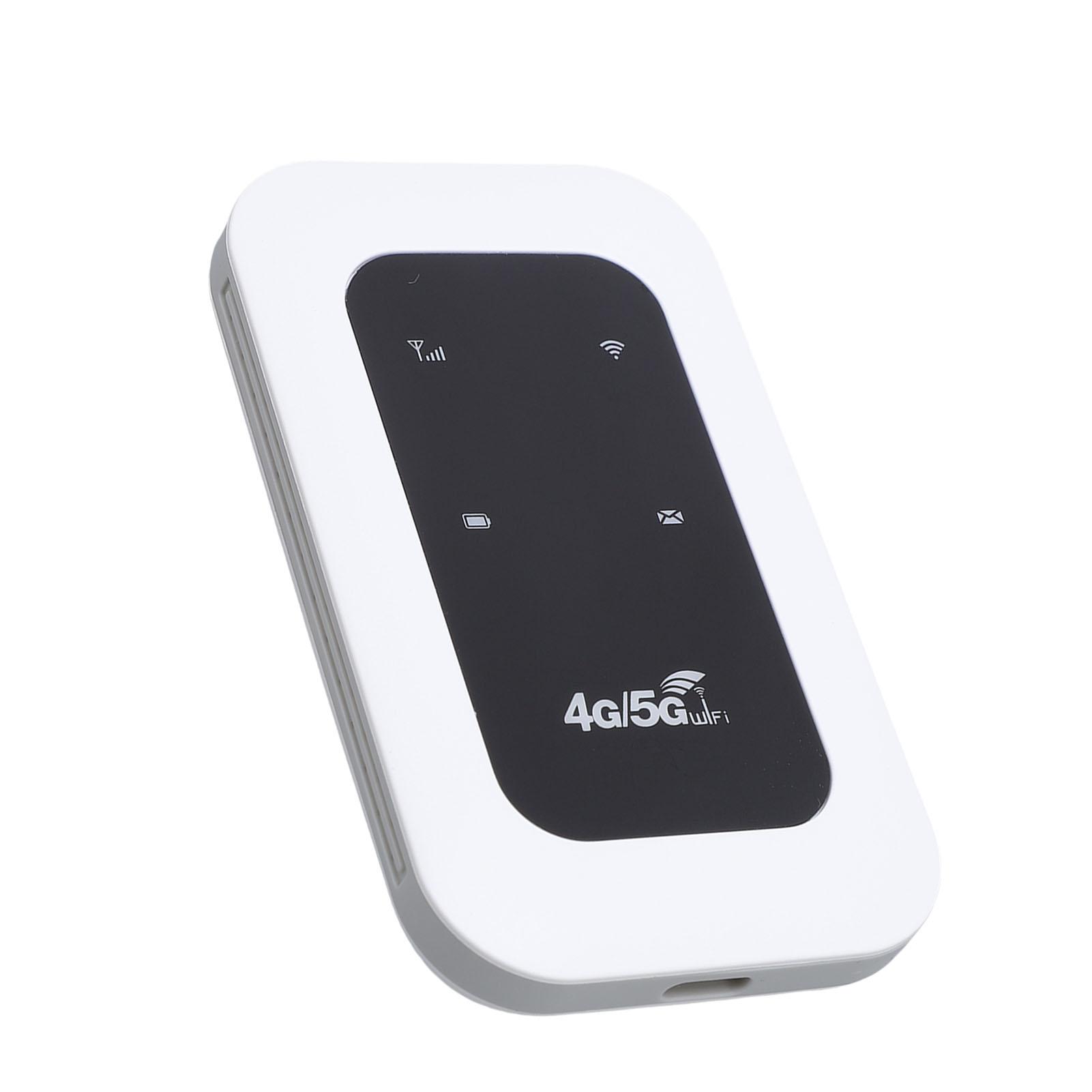 Travel 4G WiFi Mobile Hotspot Wide Compatibility Portable 4G WiFi Hotspot Device 300Mbps Long Battery Life for Campervan Router LTE