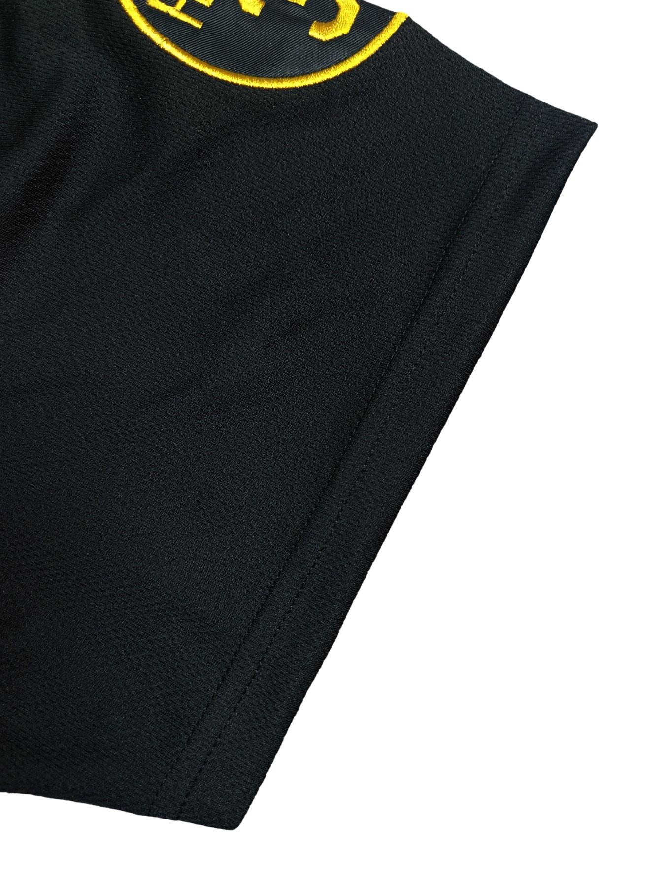 Men's #17 Los Angeles Black Gold Baseball Jersey, Casual Sports Jersey, Button-Down Embroidered Fan Shirt, Baseball Attire, Sports Top, Sports Wear, Sports Style Jersey