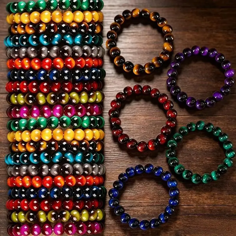 Bohemian Beads Bracelet Mixed Set (8/16Pcs) - Different Colors with Unique Meanings, Unisex Wear, Small Gift Size for Daily Wear, Christmas