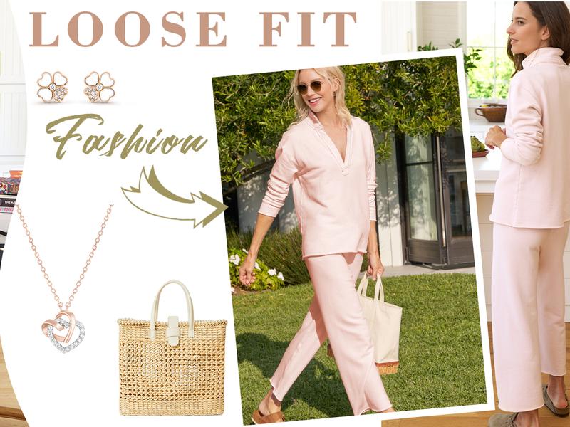 Women Tracksuits 2 Piece Set Carmel Travel Set Patrick Pullover Sweatshirt Catherine Sweatpants Casual Lounge Set Womenswear Clothing TikTokShopBlackFriday