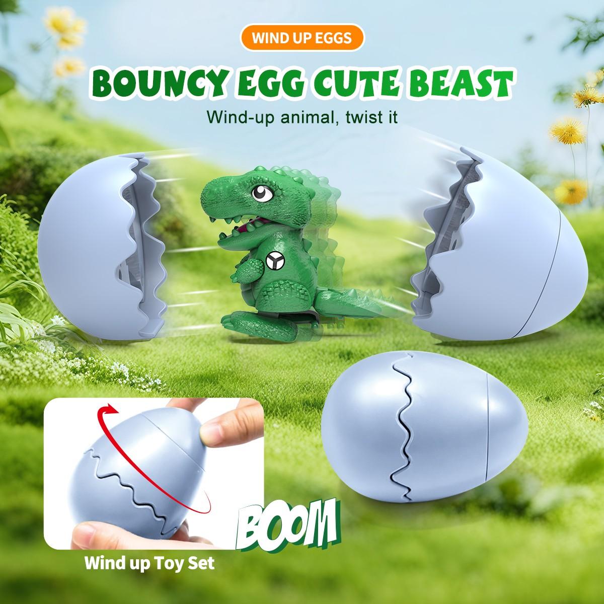 Spring Toy Egg Surprise Pet Toys, Surprise Eggs, Fun Pop-Out Interactive Duck Gift for Kids Aged 3+, Perfect Christmas Birthday Easter Present