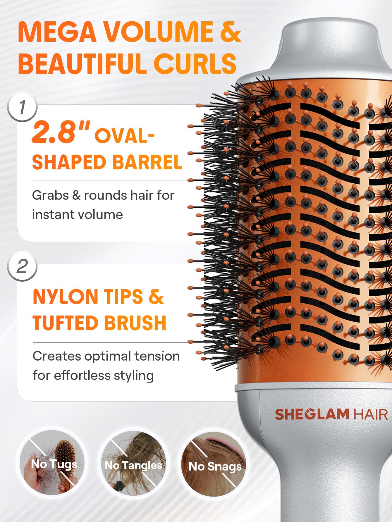 【BOGO SALE】SHEGLAM HAIR Blowout Bliss Volumizing Hot Air Brush-Effortlessbeauty